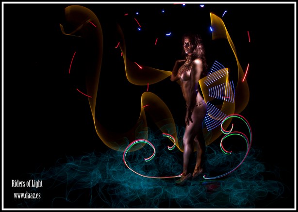 Body-Light Painting Fusion