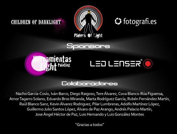 Cartela creditos final Noche blanca Oviedo